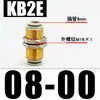 Conector de Tubo de Ar de Partição KB2E/KQ2E/04-00/06-00/08-00/10-00/12-00