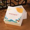 Baida Baoli Caja de Joyería Estilo Chino Nuevo Película de PE Transparente a Prueba de Polvo Caja de Suspensión Caja de Exhibición para Joyería Caja de Embalaje Almacenamiento