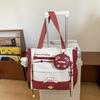 Lindo Bolso Cruzado de Gatito Bolso de Mano para Niña con Bolso para Estudiante de Secundaria Superior Femenina Bolso de Hombro de Gran Capacidad