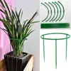 Suporte de Anel para Plantas em Vasos de Jardinagem Estrutura de Treliça Haste Anti-Abaulamento Suporte de Proteção de Folhas Garra de Caranguejo Estrutura para Flores de Orquídea Suporte de Emenda Fábrica
