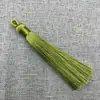 Yixiangfei 8cm Cuerda de Poliéster Anillo de Tracción Borla Pendientes de Poliéster Borla Nudo Chino Enderezado a Alta Temperatura Borla Colgante Venta al por Mayor