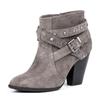 Zapatos nuevos de otoño e invierno 2020 para mujer, gigantes TWIPS comercio exterior Amazon wish35-43 zapatos de talla grande, botas de cuero para mujer