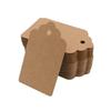 Etiqueta em branco com cabeça de flor de papel kraft 3*5cm Hot na Amazon Marcador de página com mensagem manuscrita europeia Etiqueta de presente