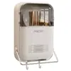 Caja de almacenamiento de palillos montada en la pared, soporte para palillos con drenaje y protección contra moho, jaula de palillos montada en la pared, estante de almacenamiento para cucharas y palillos