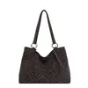 Bolso de lunares, estilo mujer, nueva colección otoño 2026, casual y a la moda, adecuado para la escuela, el trabajo y el uso diario, bolsa de mano de gran capacidad, al por mayor