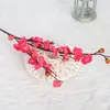 Flores Artificiales de Flor de Ciruelo, Ramos de Flores Falsas, Decoración de Escena de Boda, Arreglos Florales, Flores de Seda, Decoraciones de Flores Falsas, Venta al por Mayor de Fabricantes