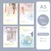 Cuaderno Cuadrado Partner B5 con Cubierta de Alta Calidad, Estilo Estético Xiaohongshu, Cuaderno Grueso Fresco A5 para Estudiantes y Oficina al por Mayor