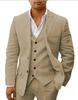Traje de Impresión Digital de Dos Botones Traje de Tres Piezas Traje Personalizado Chaqueta Traje de Hombre