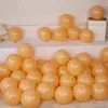 Serie Amarillo-Naranja-Blanco 10 pulgadas 5 pulgadas 12 pulgadas 18 pulgadas Globos Engrosados Serie de Colores Cálidos Mate Redondos Látex Tienda de Cumpleaños