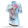 Ropa de ciclismo XINTOWN, camiseta corta de verano nueva, camiseta de manga corta, ropa de ciclismo para mujer, estilo europeo y americano