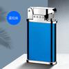 FS808 acendedor à prova de vento inflável chama azul direta metal escovado anel sensível inflável transfronteiriço quente atacado
