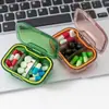 Mini Pastillero Portátil Pequeño de Mano Pastillero de 3 Compartimentos para Mañana, Mediodía y Noche Listo para la Venta
