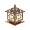 Lámpara de pilar, lámpara solar, lámpara de pared para exterior, lámpara de jardín, lámpara de pilar para puerta, lámpara de jardín para villa, lámpara de puerta impermeable