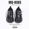 Zapatos de Cuero de Moda Tendencia Estilo Princesa para Niños 2025 Nuevo Primavera Verano Otoño Invierno Estilo Británico Zapatos Negros Lefu de Moda