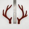 Acessórios diy Natal Grande flocagem simulação Elk Horn hairpin hairband cocar infantil materiais de decoração