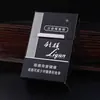 H02 Estuche Metálico para Cigarrillos con Tapa abatible para Hombre, Resistente a la Presión, a Prueba de Humedad, Cierre Magnético, Caja de Cigarrillos de Aleación de Aluminio, Venta al por Mayor desde el Fabricante