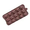 Castillo de Azúcar lugar 15 incluso 3 juegos de tres piezas de florete de Tulipan tridimensional molde de silicona para chocolate molde para hornear DIY molde para hielo