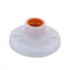 Soquete de Lâmpada Universal E27 Montado na Superfície Tipo T Base para Lâmpada Resistente a Altas Temperaturas Rosca Redonda Plana Base para Lâmpada Acessórios de Iluminação