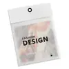 Tarjeta Etiqueta de Ropa, Etiqueta de Marca Simple y a la Moda, Papel Sintético, Pegamento Suave Translúcido, Etiqueta Impermeable de PVC a Prueba de Desgarros