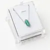 Piedra Natural Amatista Hexagonal de Doble Punta Cono Colgante Piedra Semipreciosa Colgante Tridimensional Accesorios para Colgante de Collar DIY Transfronterizo