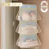 Bolsa de almacenamiento colgante para ropa interior, bolsa colgante mágica para guardar calcetines, organizador de calcetines de pared para armario de dormitorio estudiantil