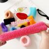12 piezas de cuerda para el cabello de color caramelo de alta elasticidad, anillo para el cabello grueso que combina con todo, anillo para toalla de color, banda para el cabello, accesorios para el cabello de celebridad de Internet de Corea del Sur