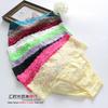 Exportación de comercio exterior calzones para dama algodón cintura baja sexy tentación encaje algodón color puro encantador