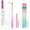 Bolígrafo de arte para uñas rosa cerezo degradado estilo japonés, bolígrafo delineador, bolígrafo de esmalte en gel, bolígrafo multifuncional para crear degradados