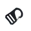 Aluminio de Aviación Gancho con Rosca de 1 pulgada Hebilla de 9 Caracteres Suministros del Fabricante Hardware para Hebillas de Correa de Equipaje Mochila