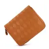 Portatarjetas Multifuncional de Gran Capacidad para Hombre, Cartera de Identificación de Gama Alta, Cartera con Cremallera Antirrobo, Portatarjetas Integrado para Licencia de Conducir