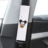 Suministros para coche caricatura funda para cinturón de seguridad cubierta protectora para hombro de seguridad alargada para hombres y mujeres lindo traje de decoración de coche Decoración interior