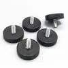 32 * Pies niveladores de plástico M8 antideslizantes a prueba de golpes soporte almohadilla de equilibrio pies muebles de oficina escritorio y silla gabinete electrodoméstico pies de ajuste
