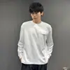 Sudadera Pulóver Simple de Cuello Redondo, Nuevo Diseño Otoño 2026, Estilo Ropa de Trabajo, Manga Larga Básica, Corte Holgado, Versátil y Casual