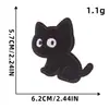 Patches de Bordado Computadorizado Patches de Desenho Animado Patches de Tecido Bordado Patches Termocolantes para Roupas Patches Adesivos Gato Gato Preto Diário Uso Diário