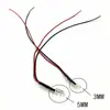10 PEÇAS DC 5-12V Pré-Fio Lâmpada LED 5mm Diodos Emissores Pré-Fio Transparente Amarelo Azul Verde Branco Vermelho