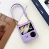 Funda de Moda para Teléfono vivoXFlip de Cuero con Patrón de Diamantes Nuevo de Gama Alta Funda Plegable vivoxflip