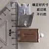 Congelador de Pedidos Comerciales Hebilla Refrigerador Gancho de Acero Inoxidable Estante de Nevera Vitrina Hebilla de Fijación para Congelador