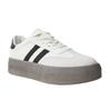 Zapatos de Entrenamiento Moral de Suela Gruesa para Mujer Forrados de Vellón 2025 Nuevos Otoño e Invierno Tenis Casuales Versátiles Blancos para Mujer Zapatos de Algodón