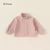 Roupa Infantil Bangxuan Jaqueta Corta-Vento à Prova de Vento para Meninos Jaqueta Corta-Vento para Meninas Primavera e Outono Nova Blusa Infantil Patchwork Tricolor Tendência