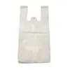Bolsa Pequeña, Bolsa Grande, Engrosada, Pesada por Libra, Bolsa de Chaleco Opaca Desechable de Grado Alimenticio Blanca Leche, Bolsa de Embalaje