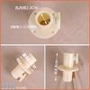 Accesorios de Modelo Ropa de Medio Cuerpo Mesa Humana Tornillo de Ajuste de Altura Bandeja Fija Modelo de Plástico Piezas de Posicionamiento Inferior