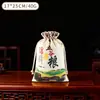 Bolsas de Lona con Cordón al por Mayor en Stock, Bolsas de Lona para Almacenamiento de Arroz y Harina, Bolsas Grandes de Doble Cordón