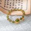 Novo Estilo Chinês Retro Estilo Nacional Passo a Passo Pulseira de Lótus Design Sense Simples All-match Elegante Geométrica Frisada Pulseira para Mulheres