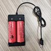 Cargador 18650 batería de litio cargador universal de una sola ranura usb26650 cargador de doble ranura 21700 USB cargador de cuatro ranuras