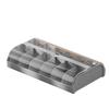 Caja de Almacenamiento para Calcetines Caja Doméstica para Ropa Interior Caja Ordenada con Tapa Apilable Artefacto de Almacenamiento Tres en Uno