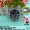 3Cm4Cm6Cm Bola de Pelo de Conejo Artificial Accesorios de Ropa DIY Decoración para Zapatos y Sombreros Colgante para Bolso Material Hecho a Mano Fabricante Mayorista