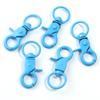 Chaveiro de metal pintado colorido pingente de boneca para bolsa material chaveiro de cachorro com fecho lagosta acessórios de joias DIY
