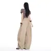 Pantalones de Verano para Mujer 2026 Diseño Fruncido con Cordón Pierna Torcida Nuevo Estilo Adelgazante Casual Sueltos Delgados Pantalones Globos