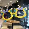 Gafas de sol infantiles con lazo de gatito zorro para niños y niñas protección UV gafas cóncavas