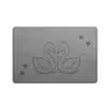 Tapete de Chão de Lama Diatomácea Personalizado Mais Vendido na Amazon Tapete Secante Criativo de Desenho Animado Tapete Doméstico Antiderrapante Absorvente de Água Tapete para Pés de Banheiro
